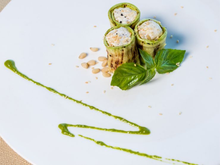 girelle di zucchine ripiene