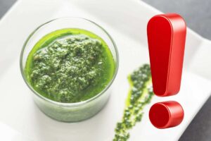 pesto e punto esclamativo